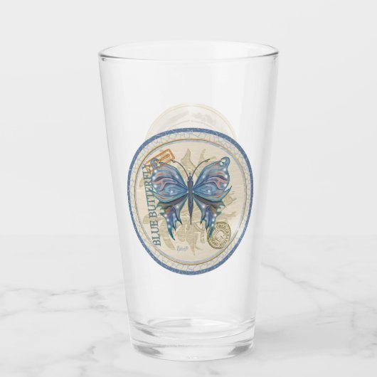 G Schmetterling Glas (Vorderseite)