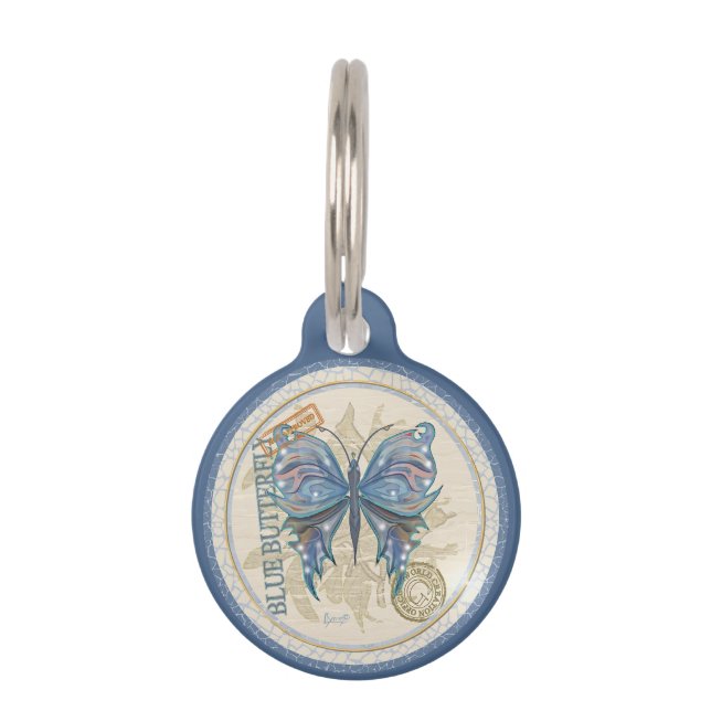 G Schmetterling Haustiermarke (Vorderseite)