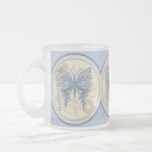 G Schmetterling Mattglastasse (Links)