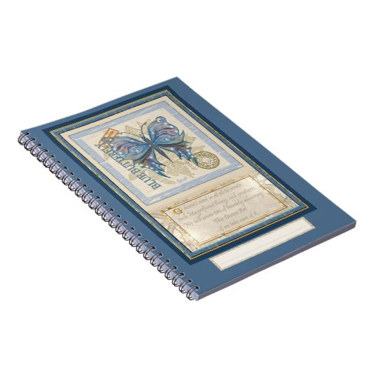 G Schmetterling Notizblock (Rechte Seite)