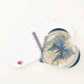 G Schmetterling Notizblock (Innenseite)