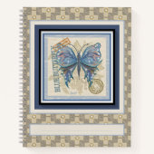 G Schmetterling Notizblock (Vorderseite)