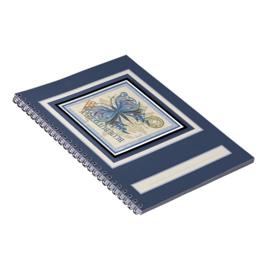 G Schmetterling Notizblock (Rechte Seite)