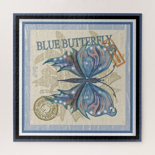 G Schmetterling Puzzle (Horizontal)