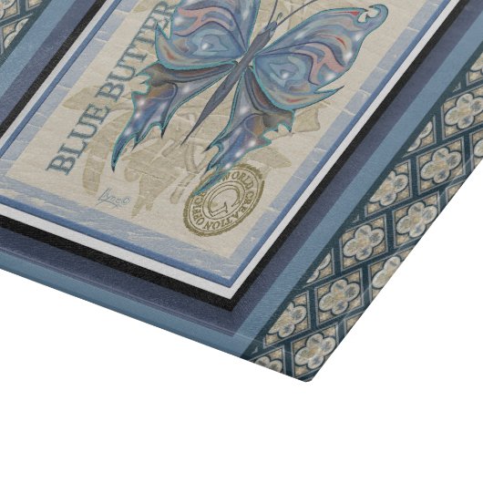 G Schmetterling Schneidebrett (Ecke)