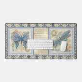 G Schmetterling Schreibtischunterlage (Tastatur & Maus)