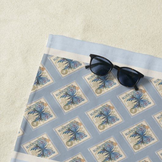 G Schmetterling Strandtuch (Beispiel)