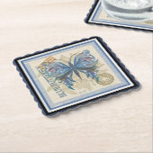 G Schmetterling Untersetzer (angewinkelt)