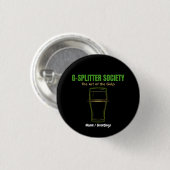 G-Splitter Gesellschaft Die Kunst des Gulp PintCul Button (Vorne & Hinten)