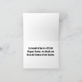 G+STEAM Magnet Center Dankeschön Karten (Innenseite)