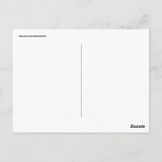 G-STRING BIKINI MÄDCHEN GROSSER HINTERN POSTCARDS POSTKARTE (Rückseite)