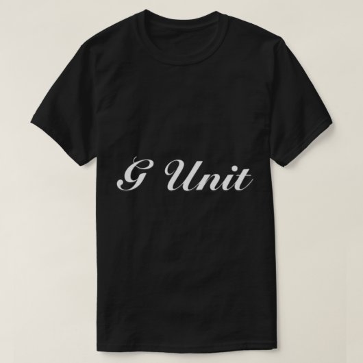G Unit Dark Blue Classic T - Shirt (Design vorne)
