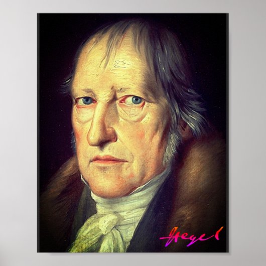 G. W. F. Hegel (Portrait 1831) Poster (Vorne)