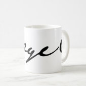 G. W. F. Hegel-Signatur Kaffeetasse (VorderseiteRechts)