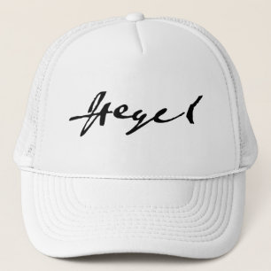G. W. F. Hegel Truckerkappe