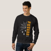 G. WEB DESIGNERS Spider Mens Christlich Halloween Sweatshirt (Vorne ganz)