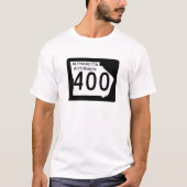 GA 400 "Alpharetta Autobahn" T-Shirt (Vorderseite)