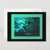 GA Aquarium Postkarte (Vorne/Hinten)