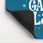Ga-ga Claus Funny Xmas Christmas Grandma Holiday S Mousepad (Ecke)