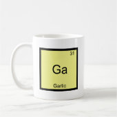 Ga - T - Shirt für Knoblauch-Funny Chemistry Eleme Kaffeetasse (Links)