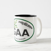 GAA-Tasse Zweifarbige Tasse (VorderseiteRechts)