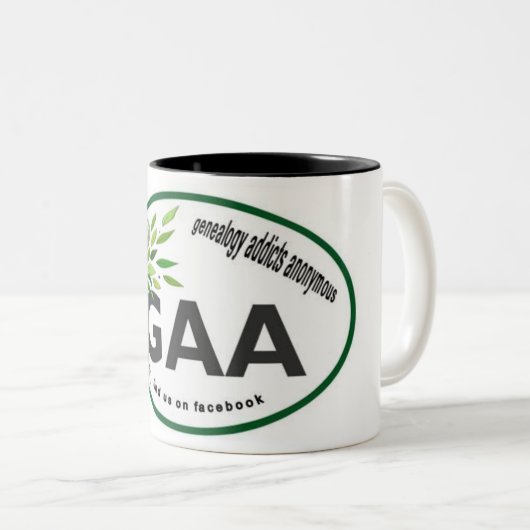 GAA-Tasse Zweifarbige Tasse (VorderseiteRechts)