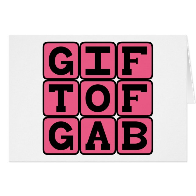 Gab-Geschenk, Alliterativer Ausdruck (Vorderseite (Horizontal))