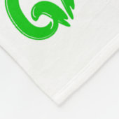 Gabaghoul Funny Hand Moon Bigfoot Santa Christmas Fleecedecke (Ecke)