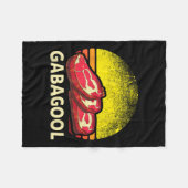 Gabagool Cacola Meat Lover New Jersey Italian Gift Fleecedecke (Vorderseite (Horizontal))