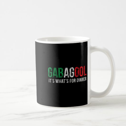 Gabagool Cacola Meat Lover New Jersey Italian Gift Kaffeetasse (Rechts)