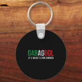 Gabagool Cacola Meat Lover New Jersey Italian Gift Schlüsselanhänger (Vorderseite)