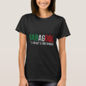 Gabagool Cacola Meat Lover New Jersey Italian Gift T-Shirt (Vorderseite)