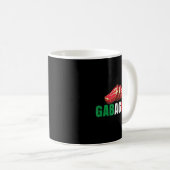 Gabagool Cacola Meat New Jersey Italian Pride Gift Kaffeetasse (VorderseiteRechts)