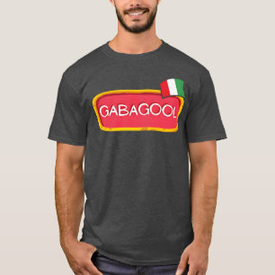 Gabagool italienisches Essen lustig T-Shirt