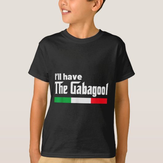Gabagool Italy For Italians Cacola Nj New Jersey T-Shirt (Vorderseite)