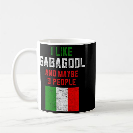 Gabagool Shirt Men New Jersey Meat Lover Italian C Kaffeetasse (Links)
