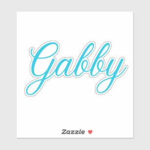 Gabby Aufkleber