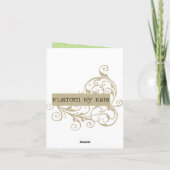 Gabby Danke Ihrer Karte (Rückseite)