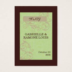 Gabby Favor Cards