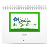 Gabby Gardener 2021 Kalender (Titelbild)