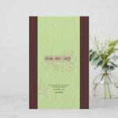 Gabby Save the Date Candybar Wrappers (Stehend Vorderseite)