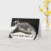 Gabe Geburtstags-Karte - kundengerecht Karte (Gelbe Blume)