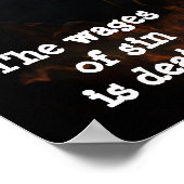 Gabe Gottes Poster (Ecke)