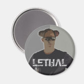 Gabe ist Lethal (Magnet) Magnet (Vorderseite/Rückseite)