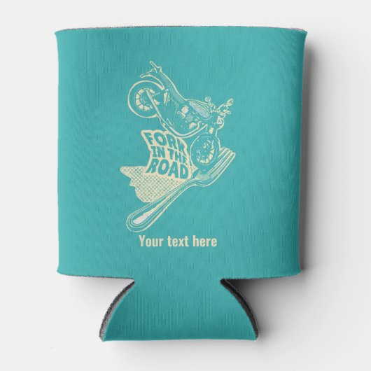 Gabel bei Kraftrad Dosenkühler (Vorderseite)