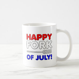 Gabel des Juli Lustiger Becher Kaffeetasse