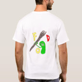 Gabel des Todes T-Shirt (Rückseite)