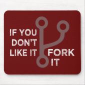 Gabel es Mousepad (Vorne)