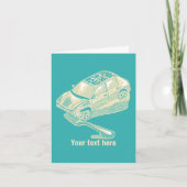 Gabel im Straßenverkehrsunfall Karte (Vorderseite)