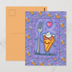 GABEL & KÜRBISKUCHEN, FÜR EINANDER GEMACHT, ROMANZ POSTKARTE